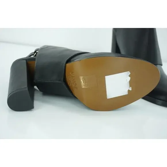 Vince Jody Ankle Strap Back Mule Bootie Pumps Size 9 NIB $495